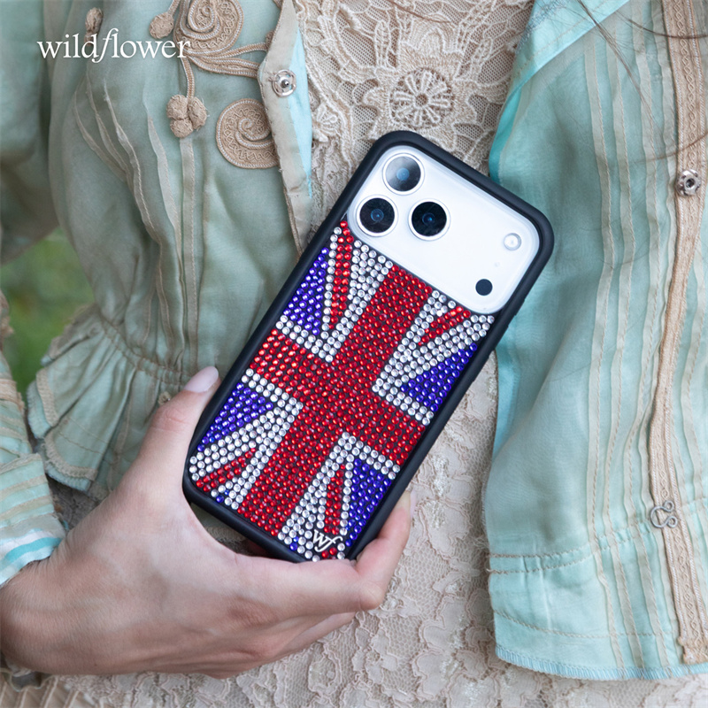 Glinsterende telefoonhoes met  - Phone Cases London recensie en prijs