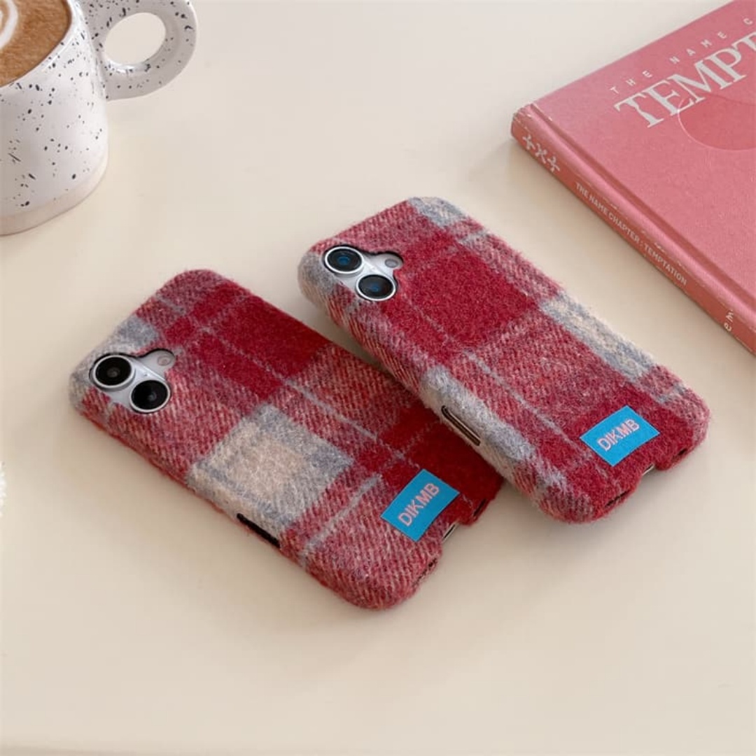 Retro geruite, zachte, pluizig - Phone Cases Iphone 13 recensie en prijs