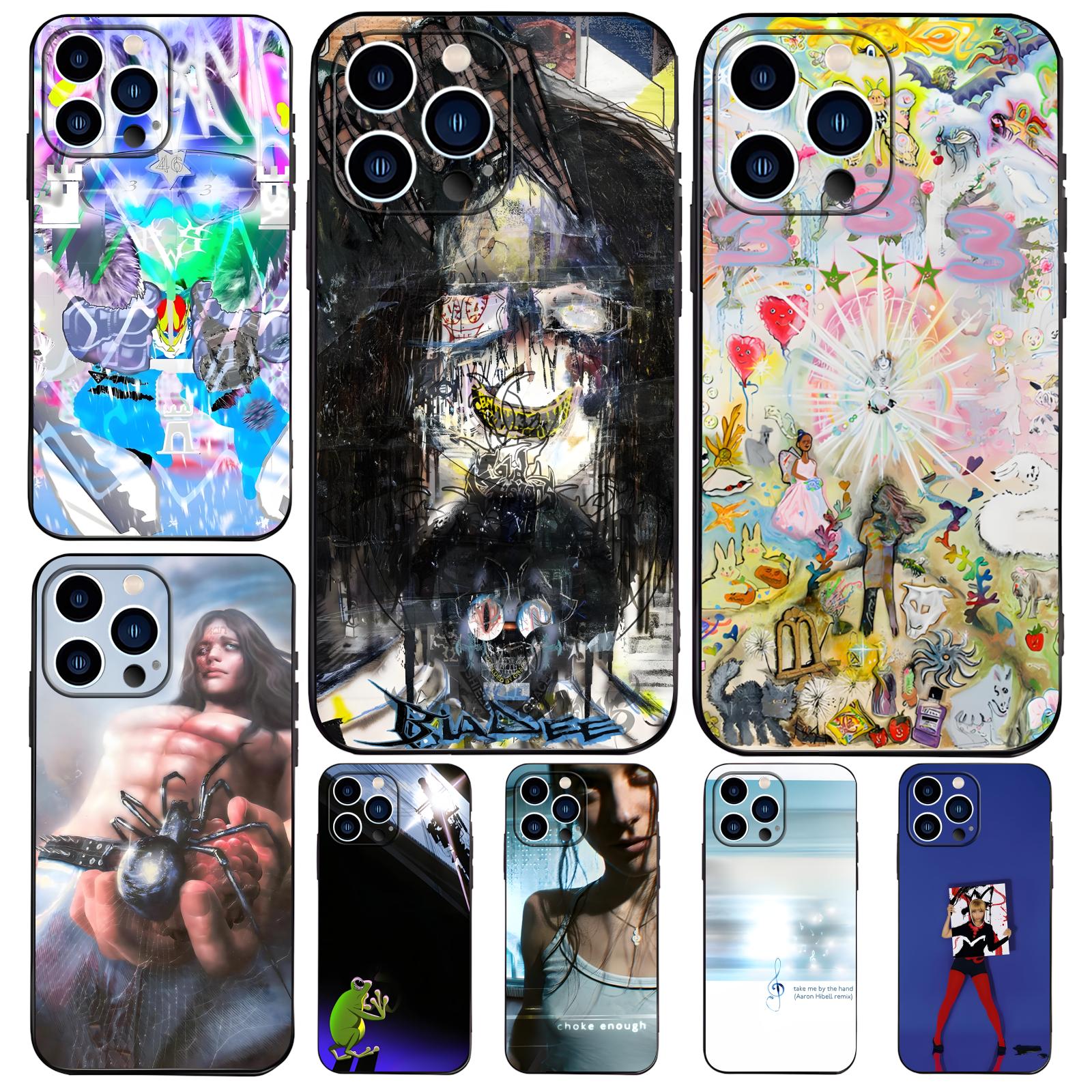 Muziekalbums B-Bladee 333 Tele - Phone Cases Iphone 13 recensie en prijs