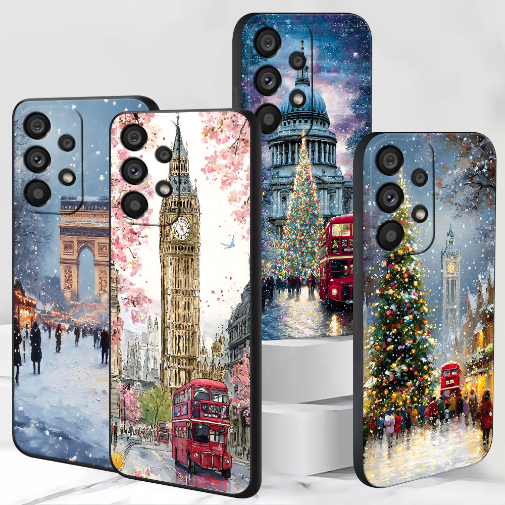 Winter Kerstmis in Londen hoes - Phone Cases London recensie en prijs